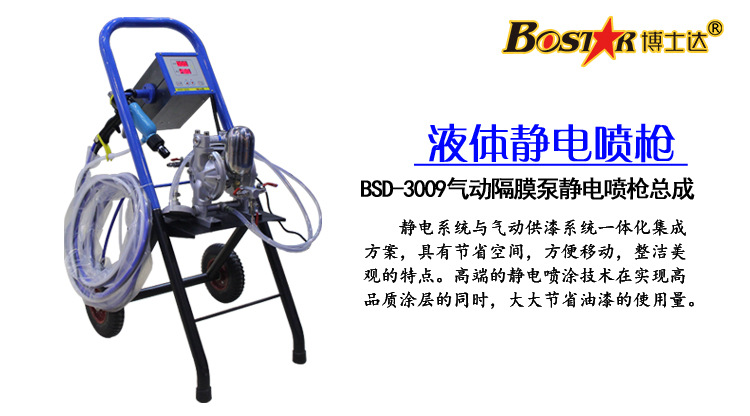 水油通用型液體靜電噴槍