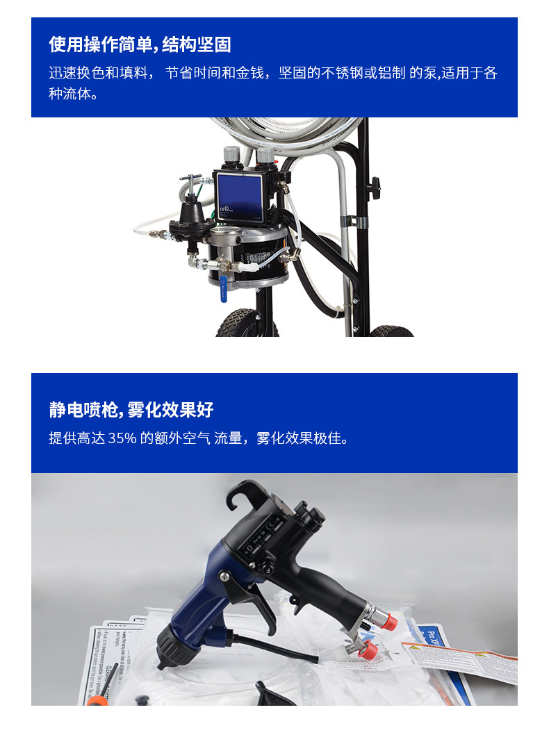 靜電噴槍霧化效果好
