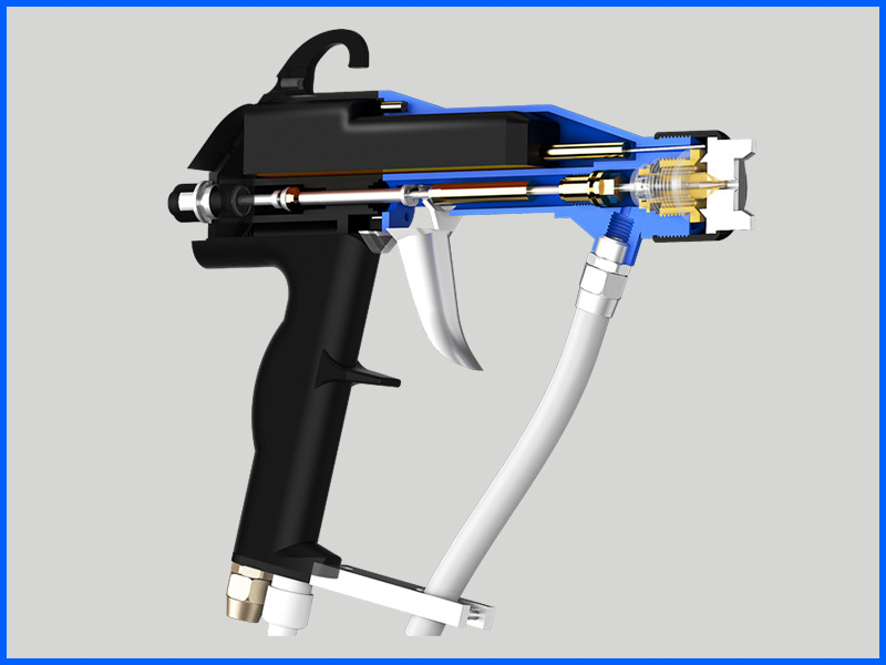 一體式油漆靜電噴槍－經濟型